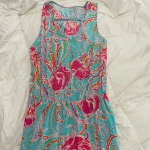 EUC lilly pulitzer jellies be jammin maxi dress